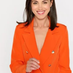 LOLALIZA Blazer - Oranje - Maat 42 -Dameskleding Verkoop 550x807 6