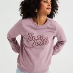WE Fashion Dames Sweater Met Embroidery