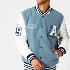 America Today Joni - Unisex Adult, Heren Baseball Jack - Maat S -Dameskleding Verkoop 550x810 7