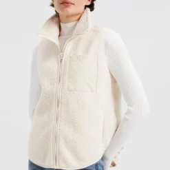 WE Fashion Dames Mouwloos Teddy Vest 15 WE Fashion Dames Mouwloos Teddy Vest -Dameskleding Verkoop 550x811 2