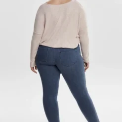 Only Carmakoma Thunder Dames Skinny Jeans - Maat XL (50) -Dameskleding Verkoop 550x813 8