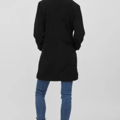 Vila Jas Viliosi Teddy Coat/su - Fav 14061532 Black Dames Maat - 40 -Dameskleding Verkoop 550x814 24