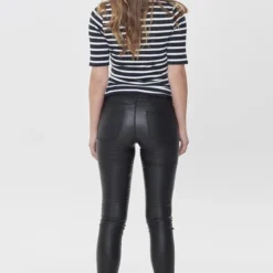 ONLY ONLANNE K MID WAIST COATED PNT NOOS Dames Broek - Maat XS/32 -Dameskleding Verkoop 550x814