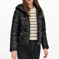 JDY JDYZULU SHORT HOOD JACKET OTW HAB Dames Jas - Maat M -Dameskleding Verkoop 550x815 8