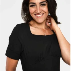 Voodoo Vixen Korte Jurk -M- Lucia Black Zwart -Dameskleding Verkoop 550x816 20