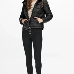 JDY JDYZULU SHORT HOOD JACKET OTW HAB Dames Jas - Maat S -Dameskleding Verkoop 550x817 4