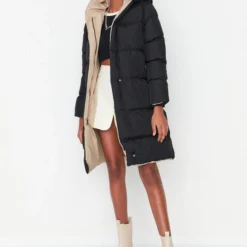 Trendyol Vrouwen Standaard Kogelvis Winterjas