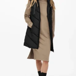 JdY JDYSKYLAR PADDED HOOD WAISTCOAT OTW Dames Jas - Maat S -Dameskleding Verkoop 550x818 7