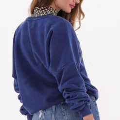 Colourful Rebel CR Acid Wash Trui Blauw Dames - Loose Fit - Katoen - M -Dameskleding Verkoop 550x822 14