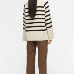 Object Ester Ls Knit Top Truien & Vesten - Beige 19 Object Ester Ls Knit Top Truien & Vesten - Beige -Dameskleding Verkoop 550x822 6