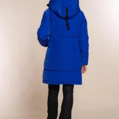 Geisha 28557-12 Square Padded Coat Cobalt -Dameskleding Verkoop 550x823 17