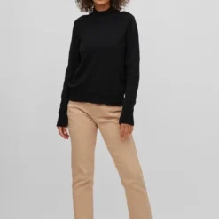 VILA VIRIL CREWNECK L/S KNIT TOP - NOOS Dames Trui - Maat S -Dameskleding Verkoop 550x823 22