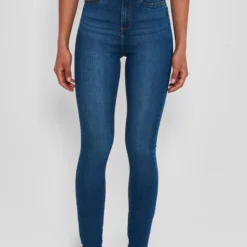 Noisy May NMCALLIE HW SKINNY JEANS VI021MB NOOS Dames Jeans - Maat 28 -Dameskleding Verkoop 550x823 29