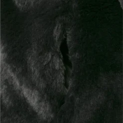 Urban Classics Jas Dames Hooded Teddy Coat Zwart -Dameskleding Verkoop 550x823 4