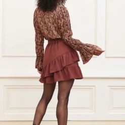 Lofty Manner Rok Skirt Hanna Mx36 1 Red Dames Maat - M -Dameskleding Verkoop 550x823 6