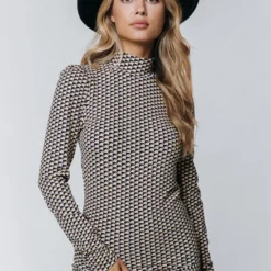 Colourful Rebel Neyo Geo T-shirt Geel Dames - Slim Fit - Polyester - S