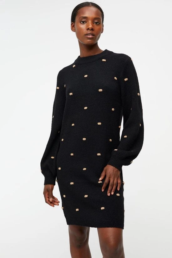 OBJECT OBJEVE NONSIA L/S DRESS AOP NOOS Dames Jurk - Maat XL 4 OBJECT OBJEVE NONSIA L/S DRESS AOP NOOS Dames Jurk - Maat XL - Afbeelding 4