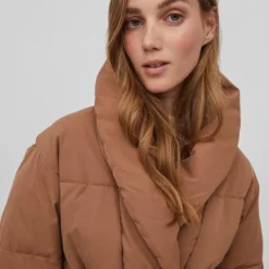 VILA VISULITANA L/S PADDED COAT/SU Dames Jas - Maat 44 -Dameskleding Verkoop 550x824 121