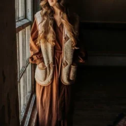 Alwero Dames Gilet "Alpen Adult 100% Wol" Beige - Maat XL -Dameskleding Verkoop 550x824 123