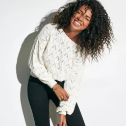 ONLY ONLBRYNN LIFE STRUCTURE L/S PUL KNT NOOS Dames Trui - Maat L -Dameskleding Verkoop 550x824 140