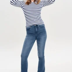 JDY JDYFLORA LIFE FLARED HIGH MB NOOS DNM Vrouwen Jeans - Maat 32 X 30 -Dameskleding Verkoop 550x824 43