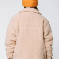 Colourful Rebel Vany Teddy Jas Beige Dames - Polyester - S -Dameskleding Verkoop 550x824 55