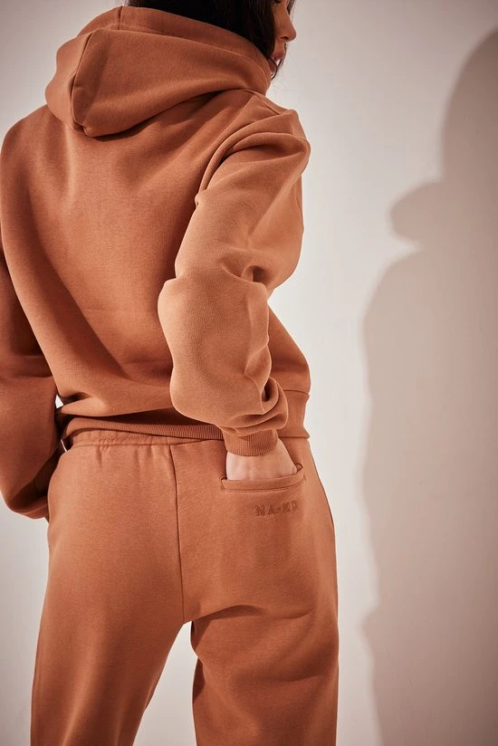 Na-kd Organic Logo Basic Dames Trui - Maat Medium 2 Na-kd Organic Logo Basic Dames Trui - Maat Medium - Afbeelding 2