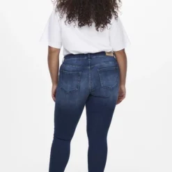 ONLY CARMAKOMA CARWILLY REG SKINNY ANK JEANS MBD NOOS Dames Jeans - Maat 44 -Dameskleding Verkoop 550x824 74