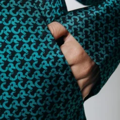 Colourful Rebel Jada Satin Broek Groen Dames - Regular Fit - Viscose - S