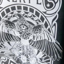 Colourful Rebel Art Eagle Hoodie Grijs Dames - Oversized Fit - Polyester - L -Dameskleding Verkoop 550x824 83