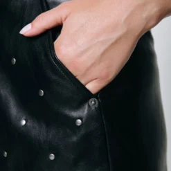 Colourful Rebel Kristel Broek Zwart Dames - Loose Fit - Leer - XL 6 Colourful Rebel Kristel Broek Zwart Dames - Loose Fit - Leer - XL -Dameskleding Verkoop 550x824 88