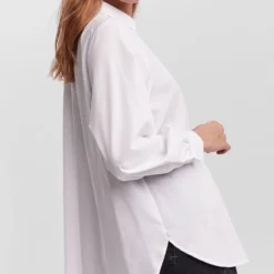 VERO MODA VMELLA L/S BASIC SHIRT NOOS Dames Blouse - Maat S -Dameskleding Verkoop 550x825 100