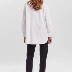 VERO MODA VMELLA L/S BASIC SHIRT NOOS Dames Blouse - Maat S -Dameskleding Verkoop 550x825 101