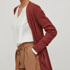 VILA VIRIL LONG L/S KNIT CARDIGAN - NOOS Dames Vest - Maat M -Dameskleding Verkoop 550x825 118