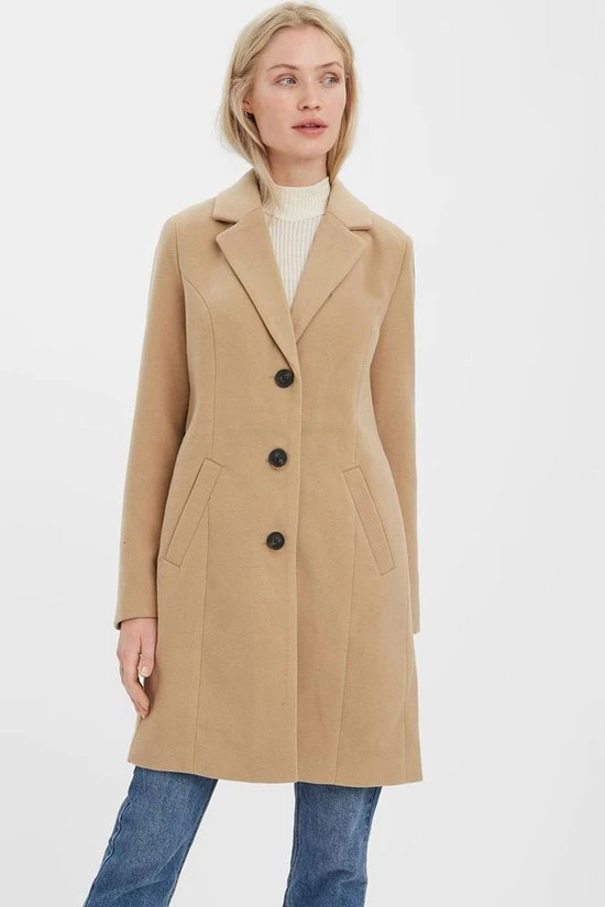 VERO MODA VMCALACINDY AW22 COAT GA BOOS Dames Jas - Maat M 3 VERO MODA VMCALACINDY AW22 COAT GA BOOS Dames Jas - Maat M - Afbeelding 3