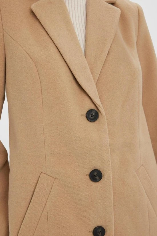 VERO MODA VMCALACINDY AW22 COAT GA BOOS Dames Jas - Maat M 4 VERO MODA VMCALACINDY AW22 COAT GA BOOS Dames Jas - Maat M - Afbeelding 4