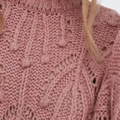 Only Trui Onljane L/s Structure Pullover Knt 15269294 Dusty Rose Dames Maat - M -Dameskleding Verkoop 550x825 127