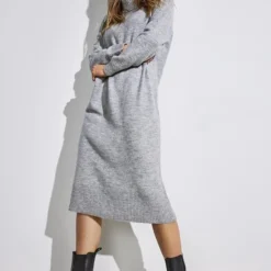 ONLY ONLBRANDIE L/S ROLL NECK DRESS KNT NOOS Dames Jurk - Maat S -Dameskleding Verkoop 550x825 13