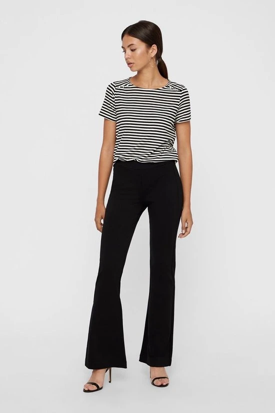 VERO MODA VMKAMMA NW FLARED JERSEY PANT NOOS Dames Broek - Maat 32XL 4 VERO MODA VMKAMMA NW FLARED JERSEY PANT NOOS Dames Broek - Maat 32XL - Afbeelding 4