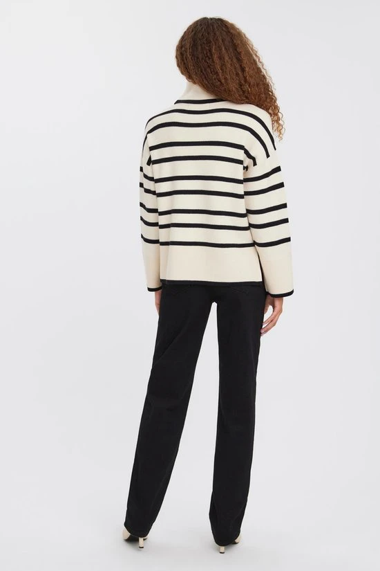 VERO MODA VMSABA LS ROLLNECK BLOUSE Dames Trui - Maat M 2 VERO MODA VMSABA LS ROLLNECK BLOUSE Dames Trui - Maat M - Afbeelding 2