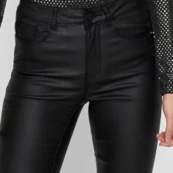 ONLY ONLANNE K MID WAIST COATED PNT NOOS Dames Broek - Maat XS/32 -Dameskleding Verkoop 550x825 16