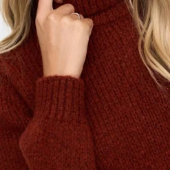 Jacqueline De Yong Jurk Jdydinea L/s Solid Rollneck Dre Knt 15271459 Burnt Henna Dames Maat - M 10 Jacqueline De Yong Jurk Jdydinea L/s Solid Rollneck Dre Knt 15271459 Burnt Henna Dames Maat - M -Dameskleding Verkoop 550x825 21