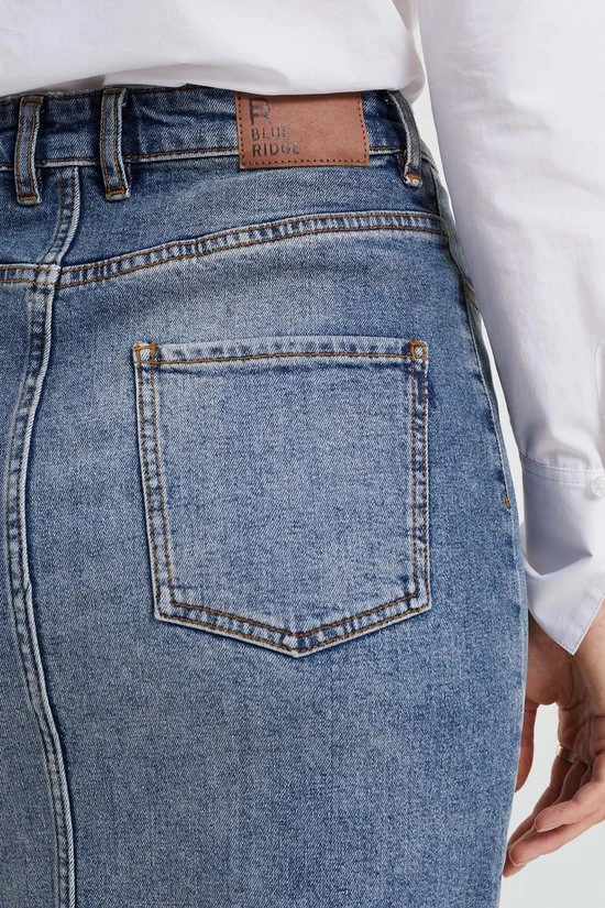 WE Fashion Denim Rok Met Split 6 WE Fashion Denim Rok Met Split - Afbeelding 6