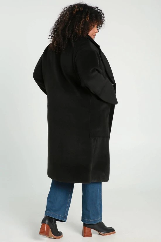 Paprika Lange, Effen Mantel Met Grote Zakken 7 Paprika Lange, Effen Mantel Met Grote Zakken - Afbeelding 7