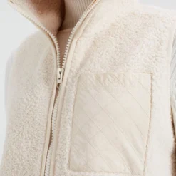 WE Fashion Dames Mouwloos Teddy Vest -Dameskleding Verkoop 550x825 291