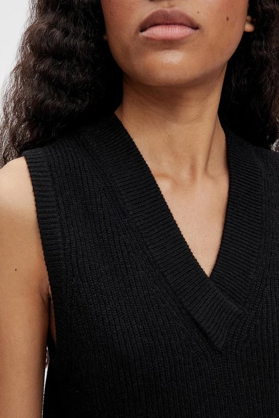 OBJECT OBJMALENA S/L KNIT WAISTCOAT NOOS Dames Trui - Maat M 7 OBJECT OBJMALENA S/L KNIT WAISTCOAT NOOS Dames Trui - Maat M - Afbeelding 7