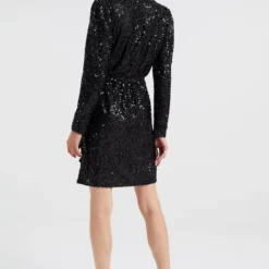 WE Fashion Dames Jurk Met Pailletten -Dameskleding Verkoop 550x825 336