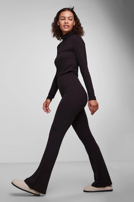 Pieces Broek Pcnala Hw Flared Pant Bc 17123712 Black Dames Maat - M 4 Pieces Broek Pcnala Hw Flared Pant Bc 17123712 Black Dames Maat - M - Afbeelding 4