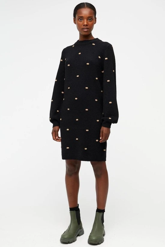 OBJECT OBJEVE NONSIA L/S DRESS AOP NOOS Dames Jurk - Maat XL 2 OBJECT OBJEVE NONSIA L/S DRESS AOP NOOS Dames Jurk - Maat XL - Afbeelding 2