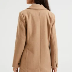 WE Fashion Dames Double-breasted Jas Van Wolmix -Dameskleding Verkoop 550x825 471